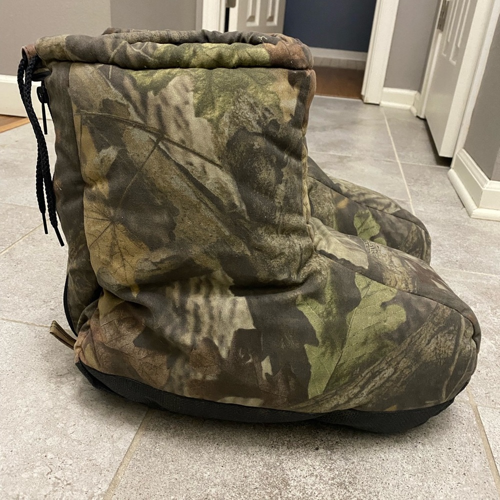 Advantage Icebreaker Timber Camo Over Boots Size M